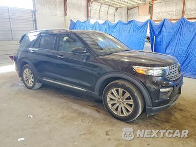 Czwarte zdjęcie samochodu z boku: 2020 FORD EXPLORER LIMITED VIN:1FMSK8FH4LGA51233 - miniatura
