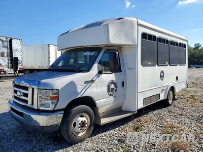 Drugie zdjęcie samochodu z przodu: 2014 FORD ECONOLINE E350 SUPER DUTY CUTAWAY VAN VIN:1FDEE3FLXEDA88335 - miniatura