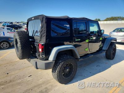 Trzecie zdjęcie samochodu z tyłu: 2012 JEEP WRANGLER UNLIMITED SPORT VIN:1C4BJWDG9CL281654 - miniatura