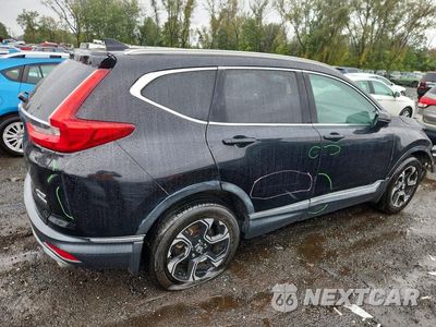 Trzecie zdjęcie samochodu z tyłu: 2017 HONDA CR-V TOURING VIN:5J6RW2H91HL026003 - miniatura
