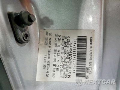 Zdjęcie 12 z 12 samochodu: 2003 MITSUBISHI ECLIPSE GTS VIN:4A3AC74H93E005416 - miniatura