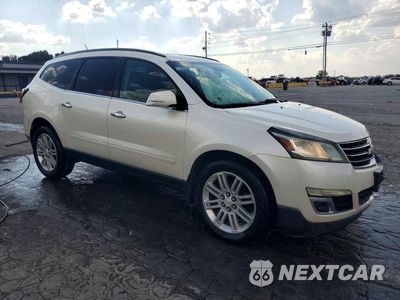 Czwarte zdjęcie samochodu z boku: 2014 CHEVROLET TRAVERSE LT VIN:1GNKRGKD7EJ310954 - miniatura