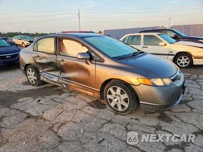 Czwarte zdjęcie samochodu z boku: 2008 HONDA CIVIC LX VIN:2HGFA16528H318470 - miniatura