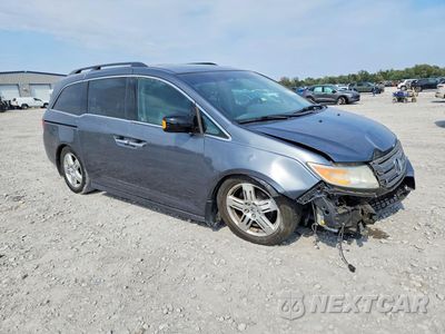 Czwarte zdjęcie samochodu z boku: 2011 HONDA ODYSSEY TOURING VIN:5FNRL5H98BB009578 - miniatura