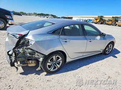 Trzecie zdjęcie samochodu z tyłu: 2018 HONDA CIVIC LX VIN:19XFC2F58JE019257 - miniatura