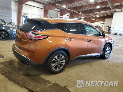 Trzecie zdjęcie samochodu z tyłu: 2015 NISSAN MURANO SL VIN:5N1AZ2MH6FN271173 - miniatura