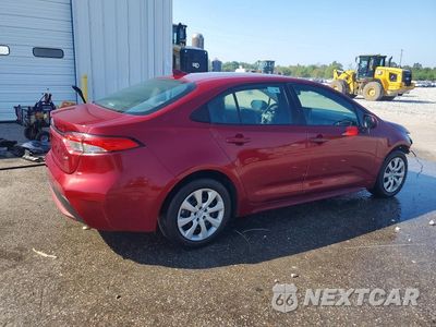Trzecie zdjęcie samochodu z tyłu: 2022 TOYOTA COROLLA LE VIN:5YFEPMAE0NP285542 - miniatura