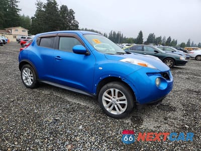 Czwarte zdjęcie samochodu z boku: 2012 NISSAN JUKE S VIN:JN8AF5MV8CT112770 - miniatura