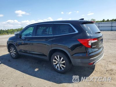 Drugie zdjęcie samochodu z przodu: 2019 HONDA PILOT EXL VIN:5FNYF6H58KB100212 - miniatura