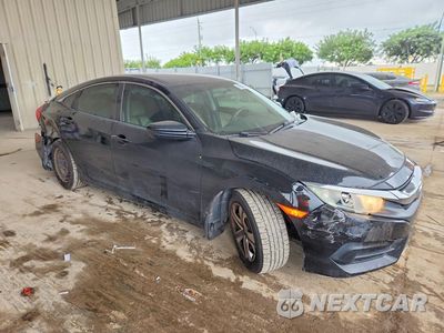 Czwarte zdjęcie samochodu z boku: 2018 HONDA CIVIC LX VIN:19XFC2F53JE001510 - miniatura