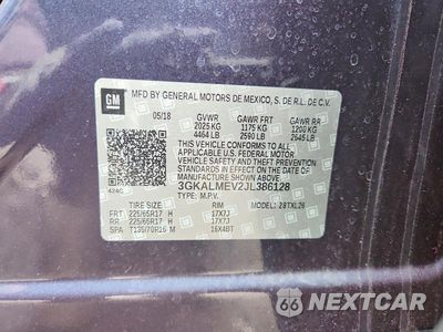 Zdjęcie 13 z 13 samochodu: 2018 GMC TERRAIN SLE VIN:3GKALMEV2JL386128 - miniatura