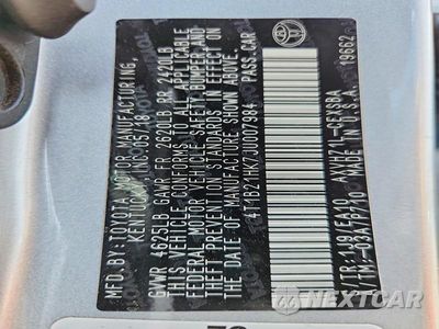 Zdjęcie 12 z 12 samochodu: 2018 TOYOTA CAMRY HYBRID SE VIN:4T1B21HK7JU007984 - miniatura