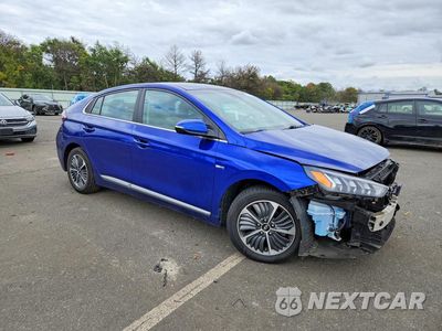 Czwarte zdjęcie samochodu z boku: 2020 HYUNDAI IONIQ SEL VIN:KMHC75LD6LU241123 - miniatura