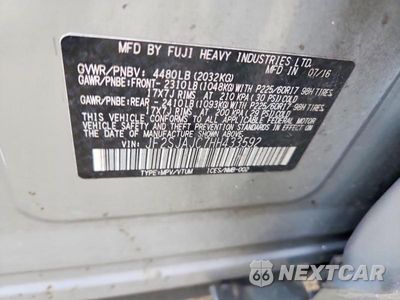 Zdjęcie 13 z 13 samochodu: 2017 SUBARU FORESTER 2.5I LIMITED VIN:JF2SJAJC7HH433592 - miniatura