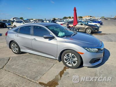 Czwarte zdjęcie samochodu z boku: 2017 HONDA CIVIC LX VIN:19XFC2F58HE077315 - miniatura