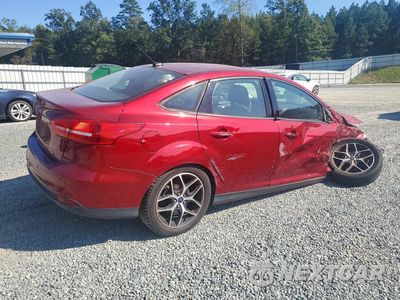 Trzecie zdjęcie samochodu z tyłu: 2017 FORD FOCUS SEL VIN:1FADP3H28HL212438 - miniatura