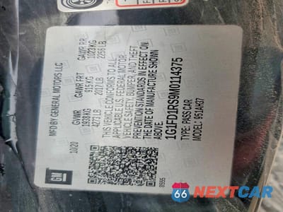 Zdjęcie 13 z 13 samochodu: 2021 CHEVROLET CAMARO LT VIN:1G1FD1RS9M0114375 - miniatura