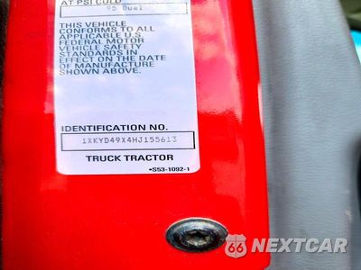 Zdjęcie 12 z 14 samochodu: 2017 KENWORTH T680 SEMI TRUCK VIN:1XKYD49X4HJ155613 - miniatura