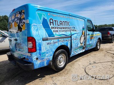 Trzecie zdjęcie samochodu z tyłu: 2019 NISSAN NV 2500 HD S VIN:1N6BF0KY9KN802575 - miniatura