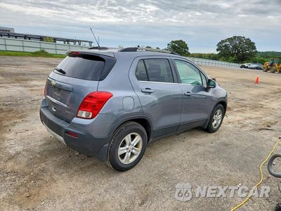 Trzecie zdjęcie samochodu z tyłu: 2015 CHEVROLET TRAX 1LT VIN:KL7CJLSB8FB105227 - miniatura