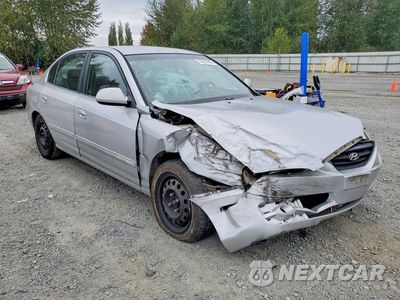 Czwarte zdjęcie samochodu z boku: 2004 HYUNDAI ELANTRA GLS VIN:KMHDN46DX4U710795 - miniatura