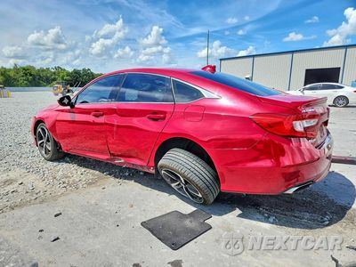 Drugie zdjęcie samochodu z przodu: 2018 HONDA ACCORD SPORT VIN:1HGCV1F35JA110724 - miniatura