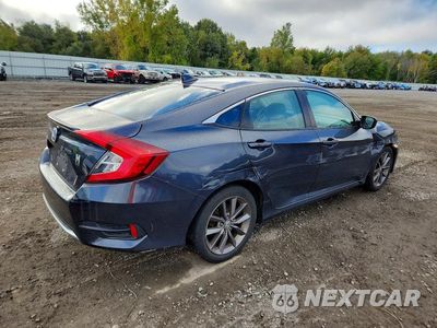 Trzecie zdjęcie samochodu z tyłu: 2020 HONDA CIVIC EXL VIN:19XFC1F70LE209052 - miniatura