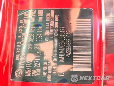 Zdjęcie 13 z 13 samochodu: 2022 HYUNDAI ELANTRA SEL VIN:KMHLM4AG6NU343427 - miniatura