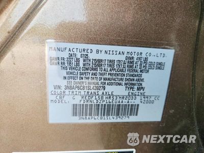 Zdjęcie 13 z 13 samochodu: 2025 NISSAN KICKS SV VIN:3N8AP6CB1SL439279 - miniatura