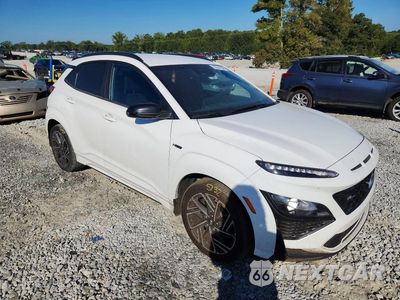 Czwarte zdjęcie samochodu z boku: 2022 HYUNDAI KONA N LINE VIN:KM8K33A31NU919673 - miniatura