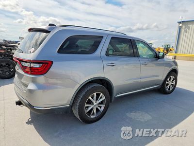 Trzecie zdjęcie samochodu z tyłu: 2016 DODGE DURANGO LIMITED VIN:1C4RDHDG0GC322177 - miniatura