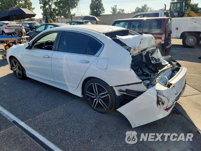 Drugie zdjęcie samochodu z przodu: 2017 HONDA ACCORD SPORT VIN:1HGCR2F51HA172322 - miniatura