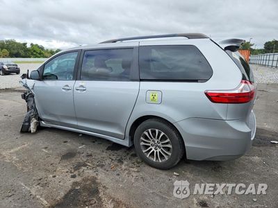 Drugie zdjęcie samochodu z przodu: 2019 TOYOTA SIENNA XLE 8-PASSENGER VIN:5TDYZ3DC2KS011354 - miniatura