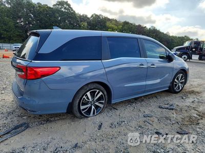 Trzecie zdjęcie samochodu z tyłu: 2023 HONDA ODYSSEY TOURING VIN:5FNRL6H82PB070381 - miniatura