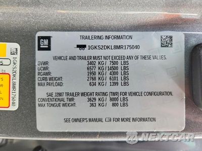 Zdjęcie 13 z 13 samochodu: 2021 GMC YUKON DENALI VIN:1GKS2DKL8MR175040 - miniatura