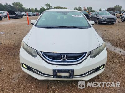 Piąte zdjęcie samochodu w środku: 2014 HONDA CIVIC HYBRID VIN:19XFB4F21EE000155 - miniatura