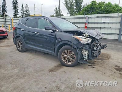 Czwarte zdjęcie samochodu z boku: 2014 HYUNDAI SANTA FE SPORT 2.4L VIN:5XYZU3LB5EG204434 - miniatura