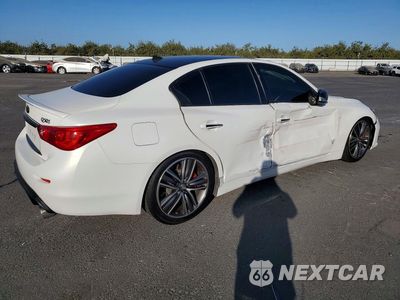 Trzecie zdjęcie samochodu z tyłu: 2015 INFINITI Q50 SPORT VIN:JN1BV7AP4FM353201 - miniatura