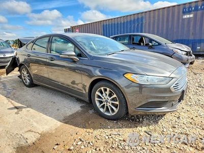 Czwarte zdjęcie samochodu z boku: 2017 FORD FUSION SE VIN:3FA6P0HD6HR129648 - miniatura