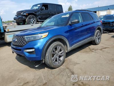 2021 FORD EXPLORER XLT 1FMSK8DH0MGC42118 - główne zdjęcie licytacji z USA - miniatura