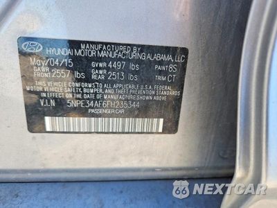 Zdjęcie 12 z 12 samochodu: 2015 HYUNDAI SONATA LIMITED VIN:5NPE34AF6FH235344 - miniatura