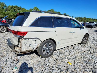 Trzecie zdjęcie samochodu z tyłu: 2014 HONDA ODYSSEY TOURING VIN:5FNRL5H95EB020204 - miniatura