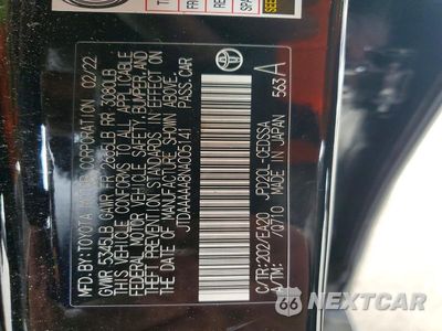 Zdjęcie 13 z 13 samochodu: 2022 TOYOTA MIRAI XLE VIN:JTDAAAAA8NA005141 - miniatura