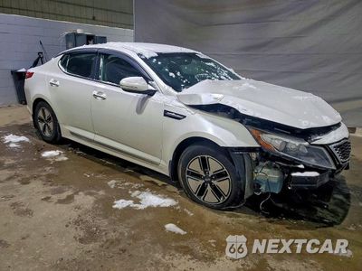 Czwarte zdjęcie samochodu z boku: 2012 KIA OPTIMA HYBRID LX VIN:KNAGM4AD7C5020195 - miniatura