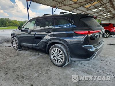 Drugie zdjęcie samochodu z przodu: 2023 TOYOTA HIGHLANDER PLATINUM VIN:5TDKDRBH8PS525478 - miniatura
