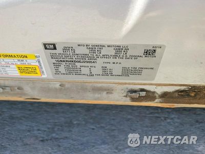 Zdjęcie 13 z 13 samochodu: 2016 CHEVROLET TRAVERSE LT VIN:1GNKRHKD0GJ290541 - miniatura
