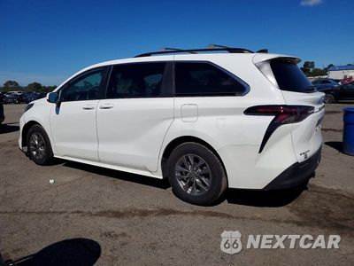 Drugie zdjęcie samochodu z przodu: 2025 TOYOTA SIENNA LE VIN:5TDKSKFC1SS158265 - miniatura