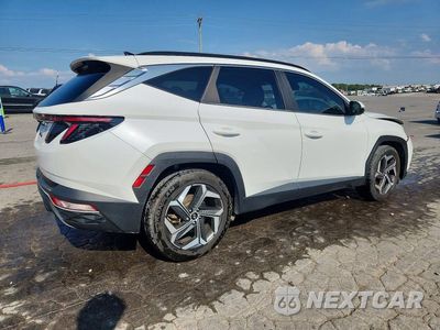 Trzecie zdjęcie samochodu z tyłu: 2022 HYUNDAI TUCSON SEL VIN:5NMJF3AEXNH076282 - miniatura