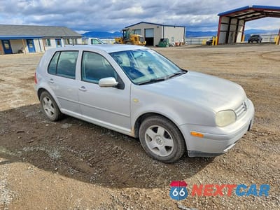 Czwarte zdjęcie samochodu z boku: 2000 VOLKSWAGEN GOLF GLS VIN:WVWGC21J7YW125448 - miniatura