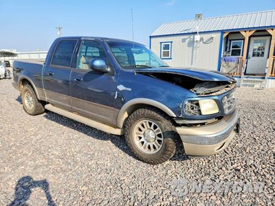 Czwarte zdjęcie samochodu z boku: 2001 FORD F150 KING RANCH VIN:1FTRW07L71KF75126 - miniatura